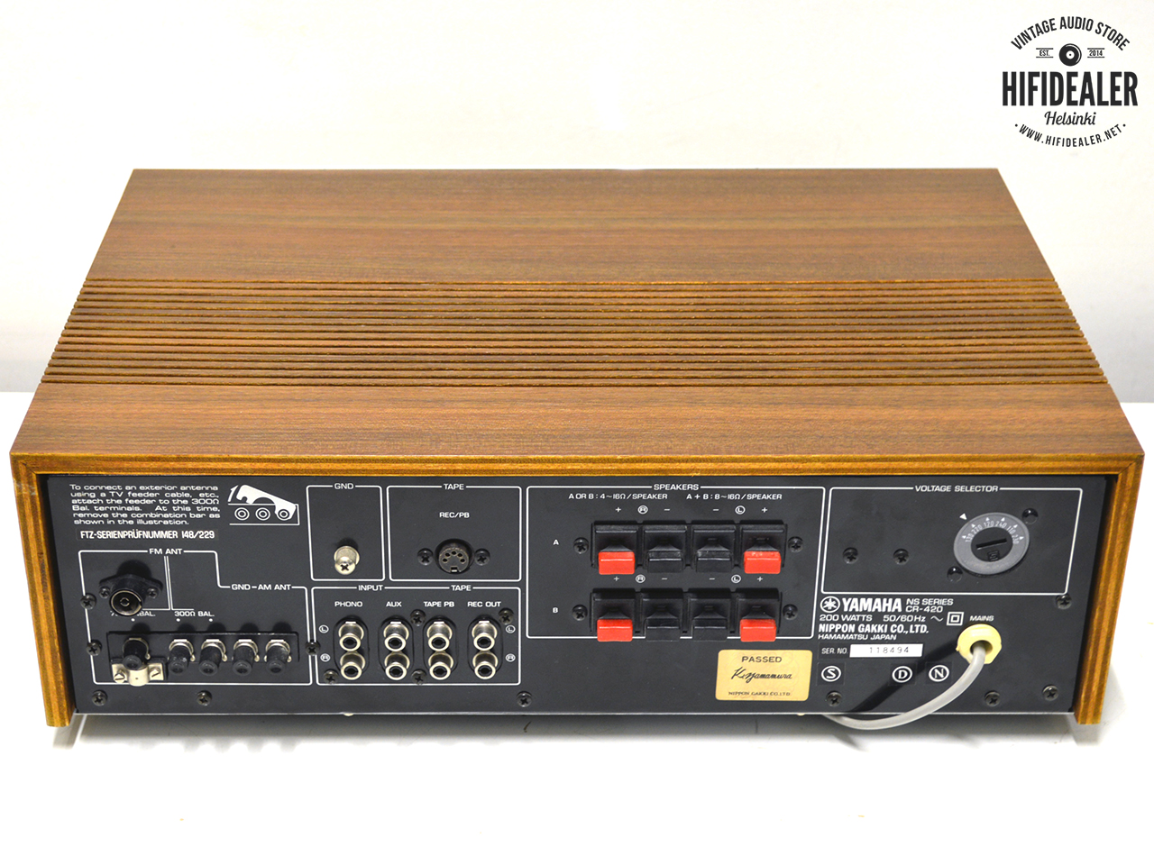 Yamaha CR 420 Hifidealer